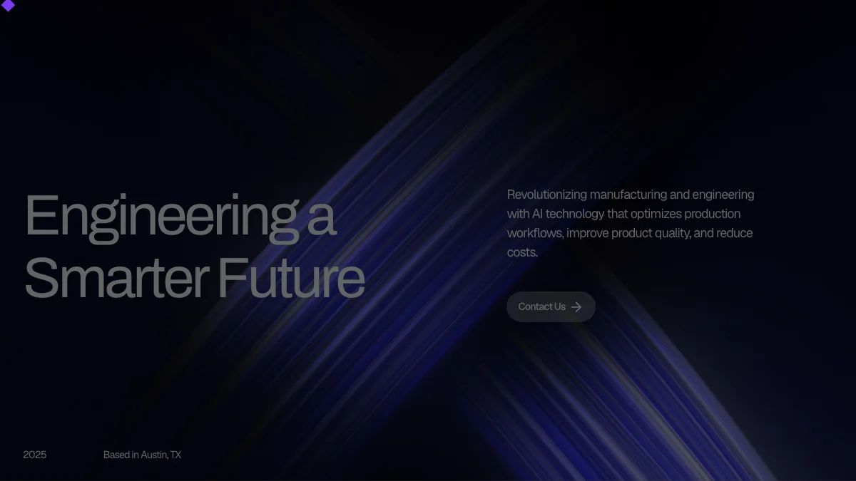 Screenshot of the Asteria theme homepage
