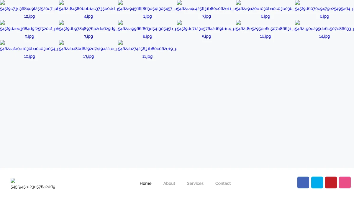 Screenshot of the Candy theme homepage