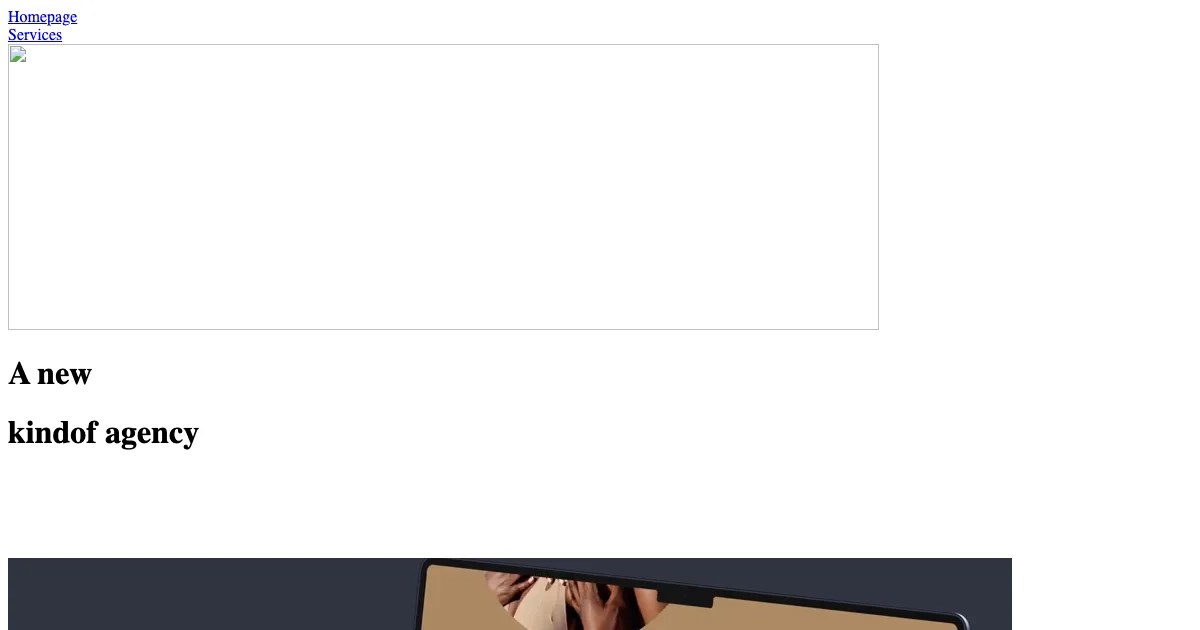 Screenshot of the Gleam Studio theme homepage